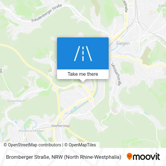 Bromberger Straße map