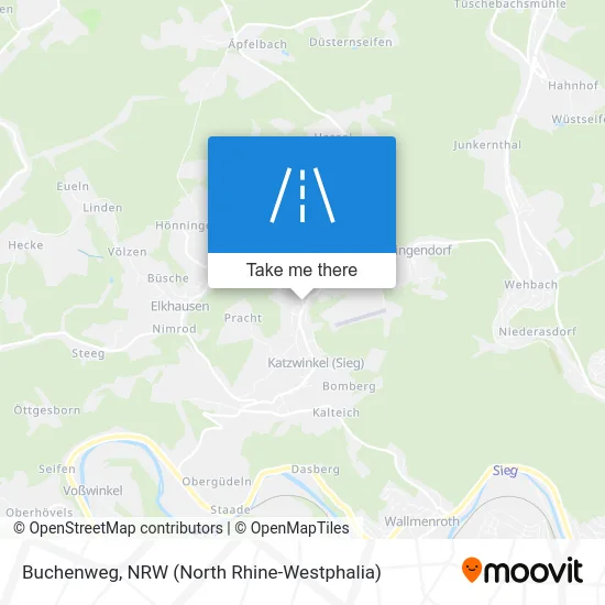 Buchenweg map