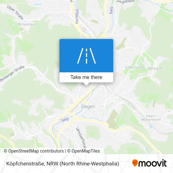 Карта Köpfchenstraße