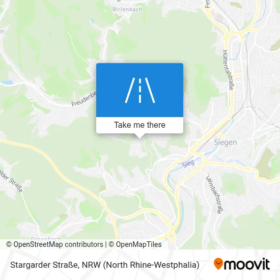 Stargarder Straße map