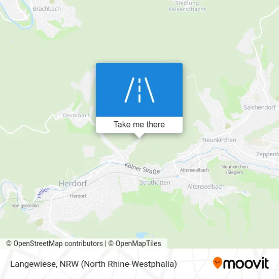 Карта Langewiese