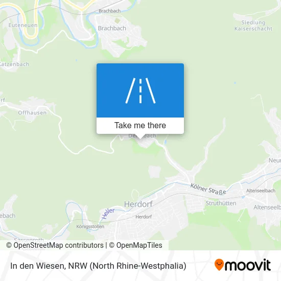 In den Wiesen map