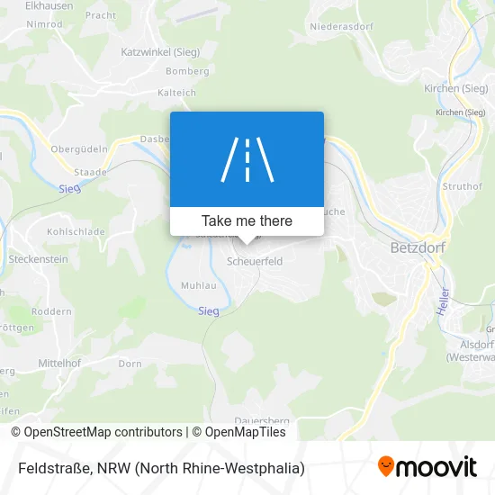 Карта Feldstraße