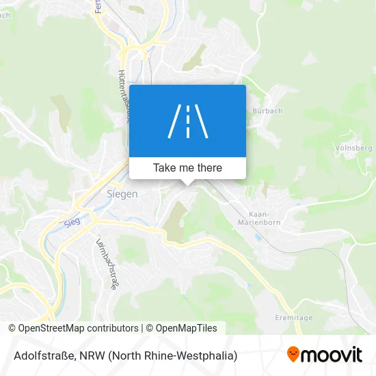 Карта Adolfstraße