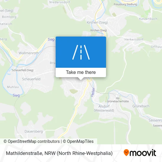 Карта Mathildenstraße