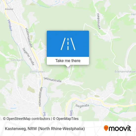 Kastenweg map