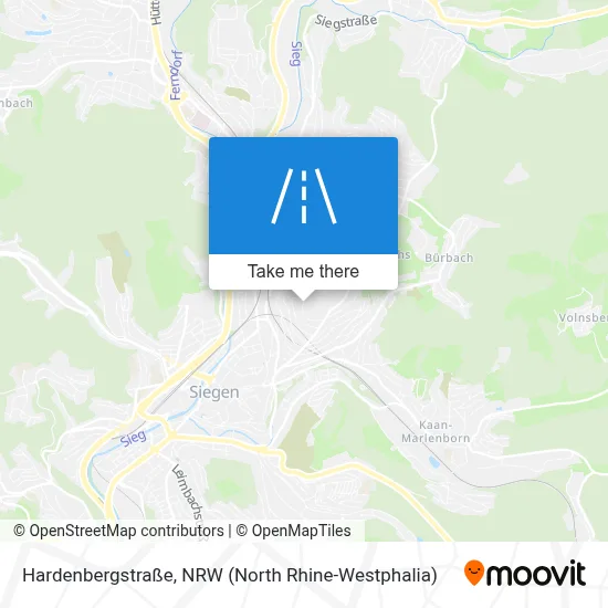 Hardenbergstraße map