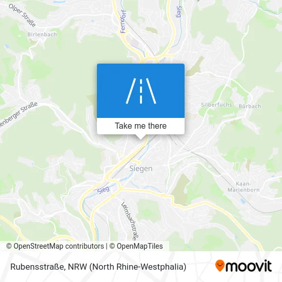 Rubensstraße map