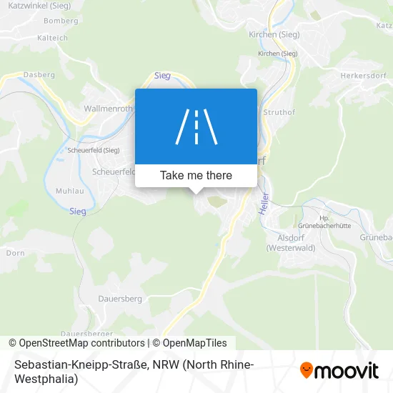 Sebastian-Kneipp-Straße map