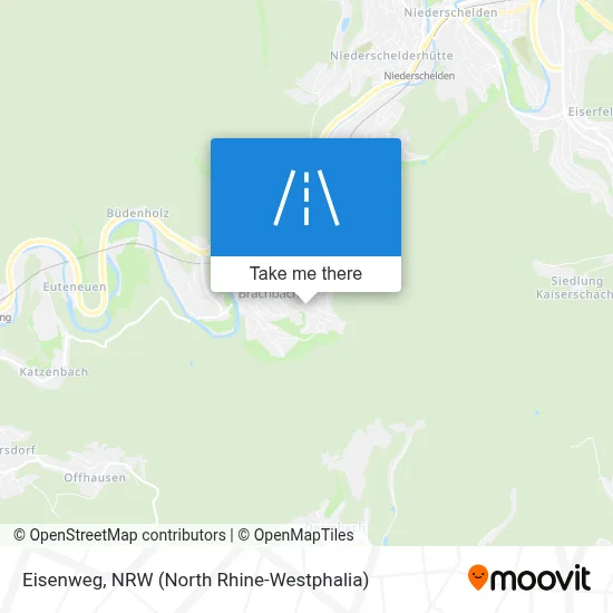 Eisenweg map