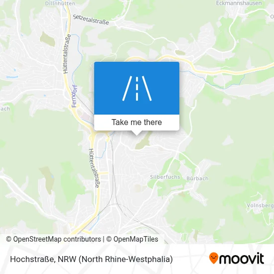 Hochstraße map