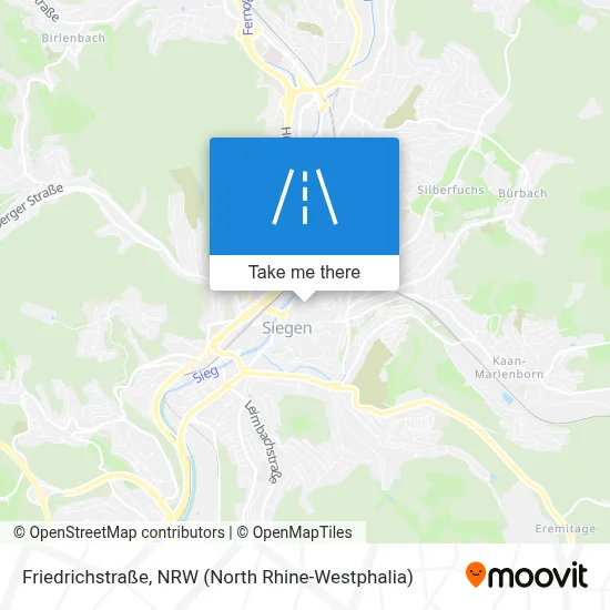 Friedrichstraße map