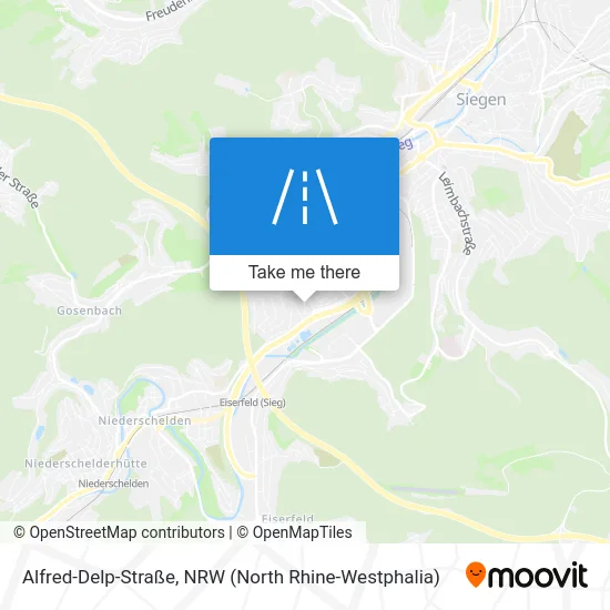 Alfred-Delp-Straße map