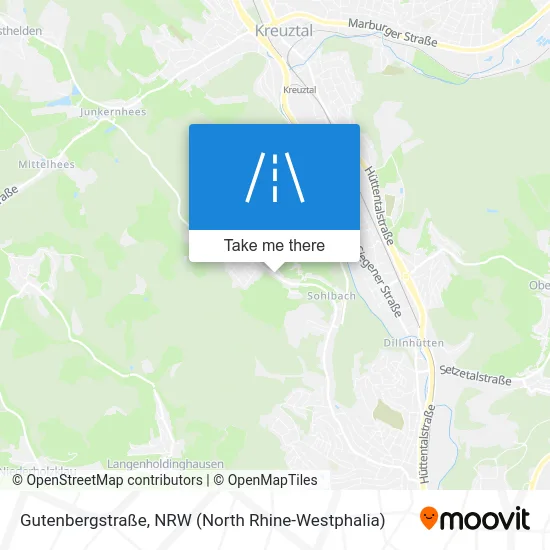 Gutenbergstraße map