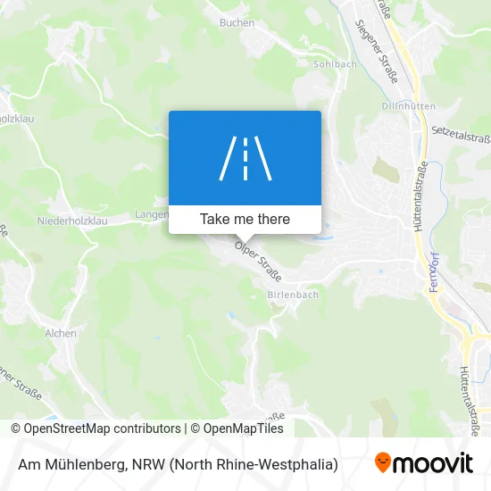 Карта Am Mühlenberg