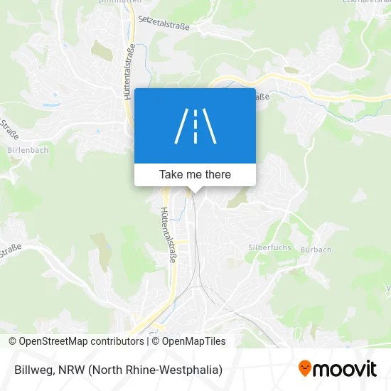 Billweg map