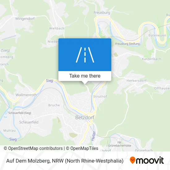 Карта Auf Dem Molzberg