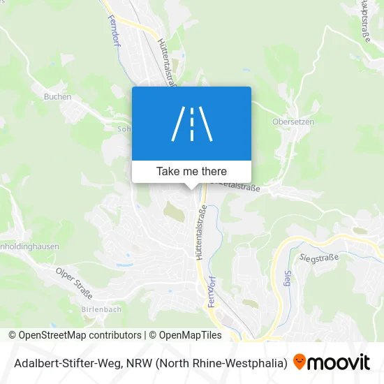 Карта Adalbert-Stifter-Weg