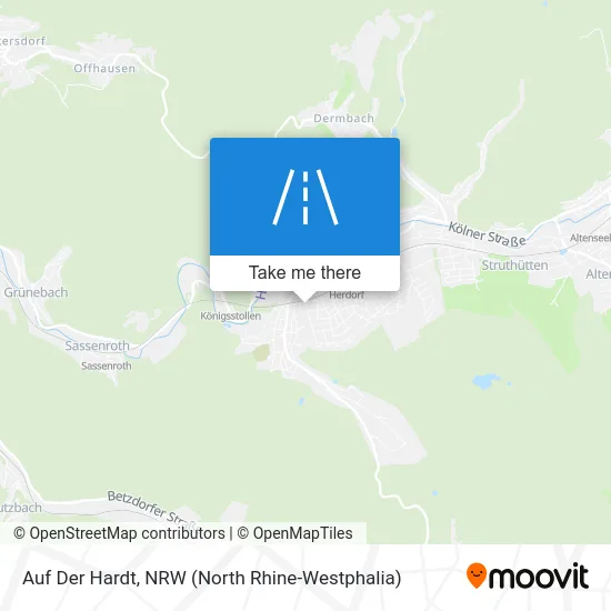 Карта Auf Der Hardt
