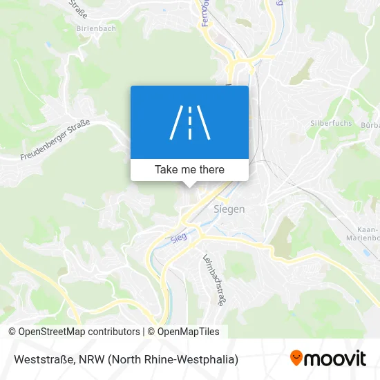 Weststraße map