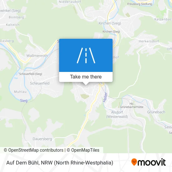 Карта Auf Dem Bühl