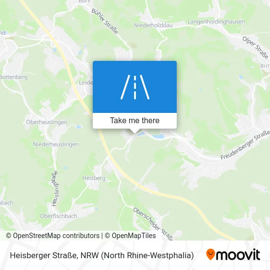 Heisberger Straße map
