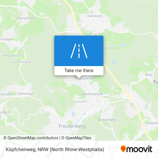 Карта Köpfchenweg