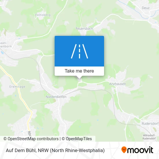 Карта Auf Dem Bühl