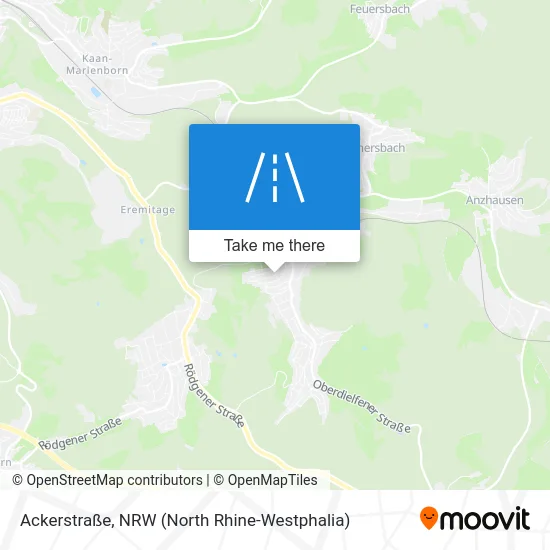 Ackerstraße map