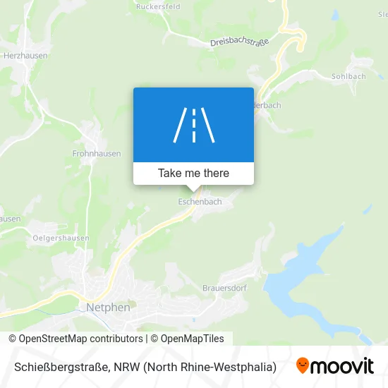 Карта Schießbergstraße