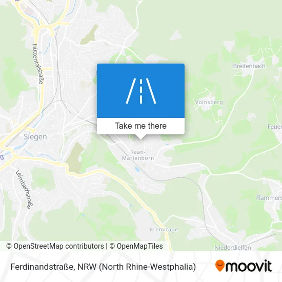 Карта Ferdinandstraße