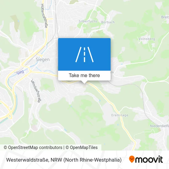 Westerwaldstraße map