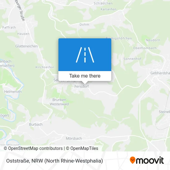 Карта Oststraße