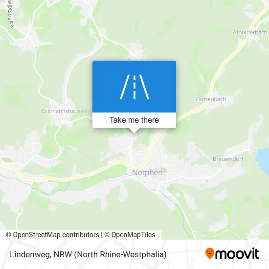Lindenweg map