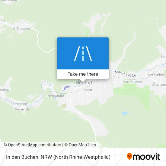 In den Buchen map