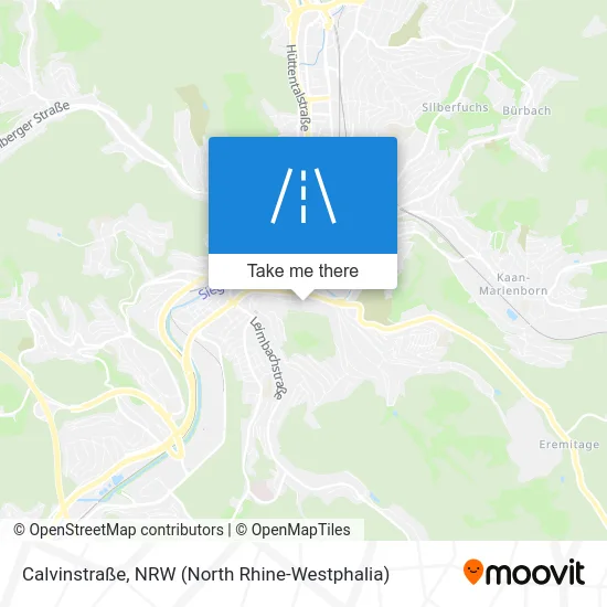 Карта Calvinstraße