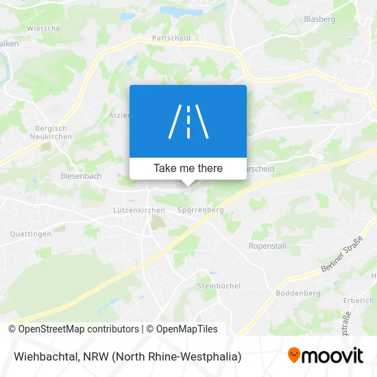 Карта Wiehbachtal