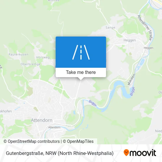 Gutenbergstraße map