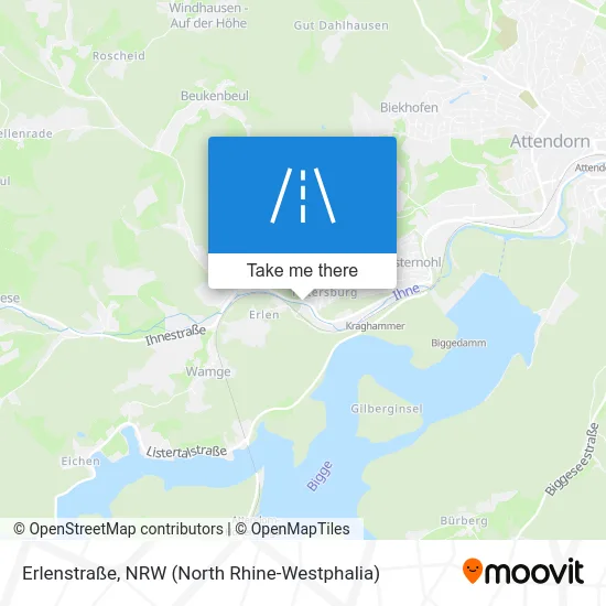 Карта Erlenstraße