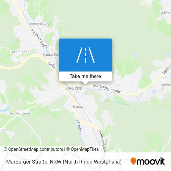 Marburger Straße map