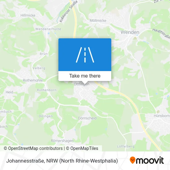 Карта Johannesstraße