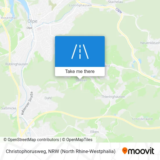 Christophorusweg map