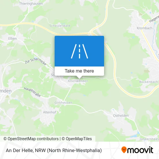 Карта An Der Helle