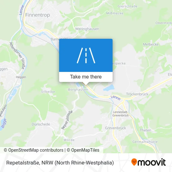 Repetalstraße map