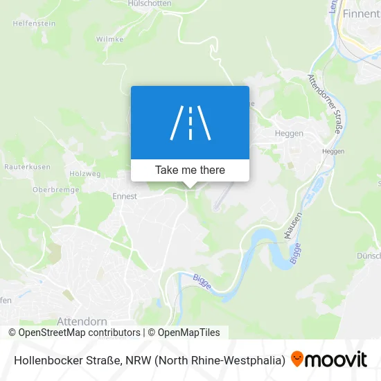 Карта Hollenbocker Straße