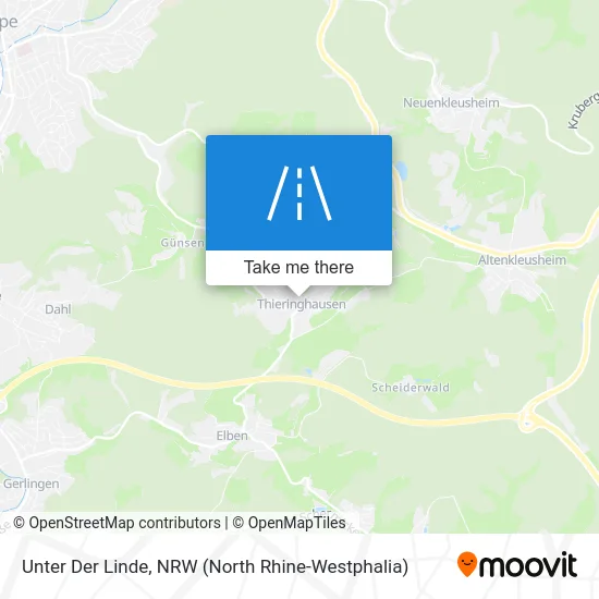 Карта Unter Der Linde