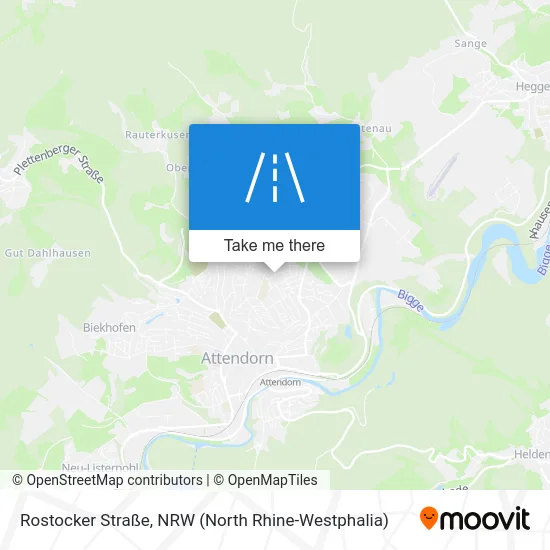 Карта Rostocker Straße