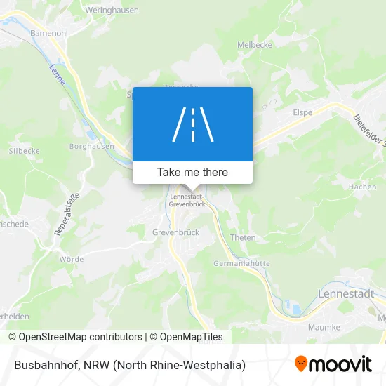 Карта Busbahnhof