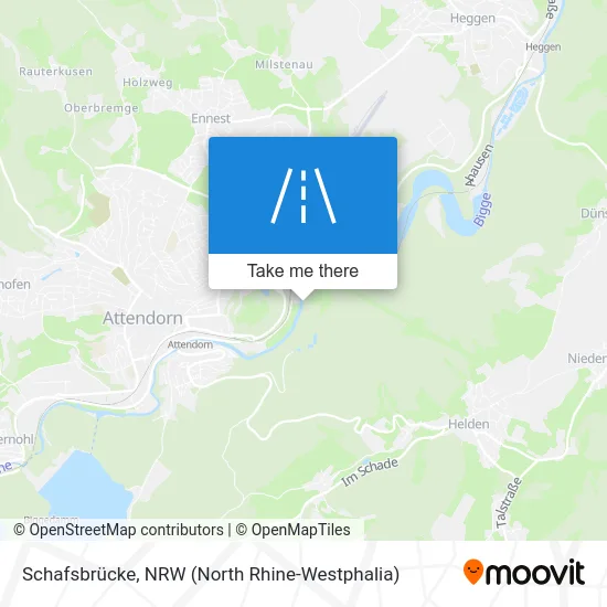 Карта Schafsbrücke