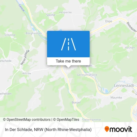 In Der Schlade map